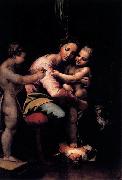 Giulio Romano Virgin and Child with the Infant St John oil painting on canvas